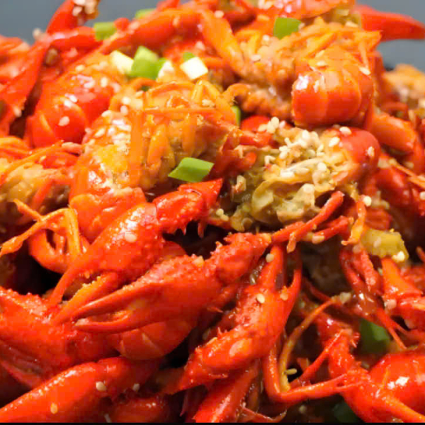 Tôm hùm đất xào tỏi