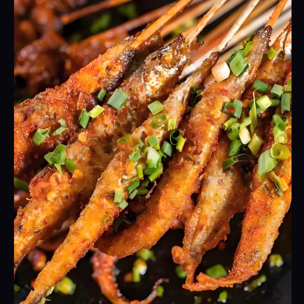 Cá trứng nướng